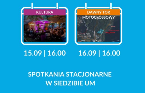 Konsultacje społeczne | Spotkania stacjonarne w Urzędzie