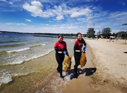 Czysta Plaża dzięki MOPR