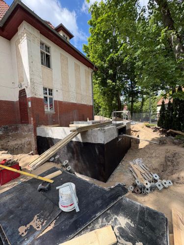 Dzienny Dom Seniora w trakcie budowy