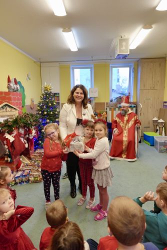 Mikołajki w przedszkolu pod Wesołą Chmurką_4.12.2025_TW