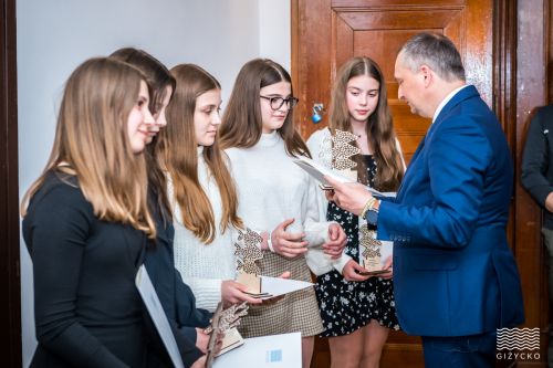 Nagrody Burmistrza w dziedzinie SPORTU_15 maja 2023 r. | gizycko.pl/ Fotografia Tomasz Karolski