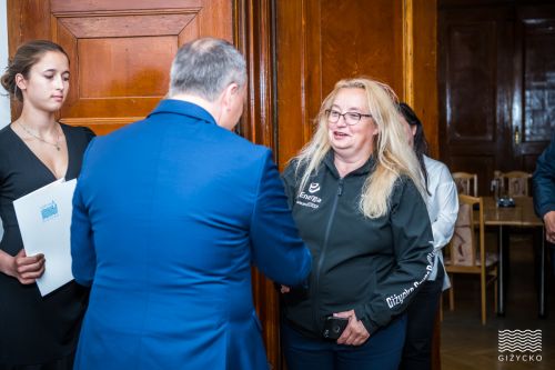 Nagrody Burmistrza w dziedzinie SPORTU_15 maja 2023 r. | gizycko.pl/ Fotografia Tomasz Karolski