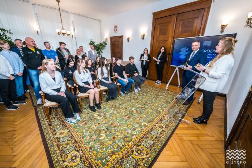 Nagrody Burmistrza w dziedzinie SPORTU_15 maja 2023 r. | gizycko.pl/ Fotografia Tomasz Karolski