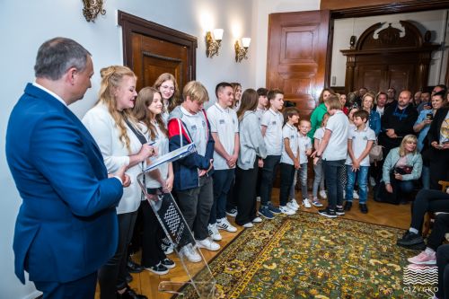 Nagrody Burmistrza w dziedzinie SPORTU_15 maja 2023 r. | gizycko.pl/ Fotografia Tomasz Karolski