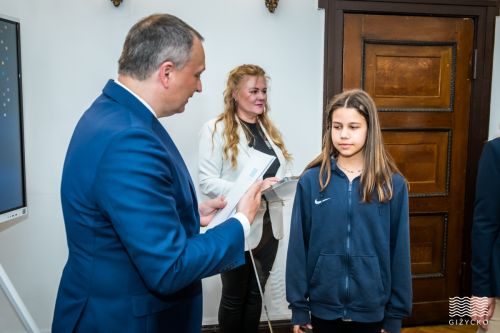 Nagrody Burmistrza w dziedzinie SPORTU_15 maja 2023 r. | gizycko.pl/ Fotografia Tomasz Karolski