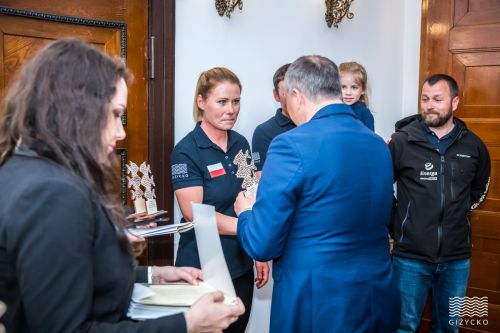 Nagrody Burmistrza w dziedzinie SPORTU_15 maja 2023 r. | gizycko.pl/ Fotografia Tomasz Karolski