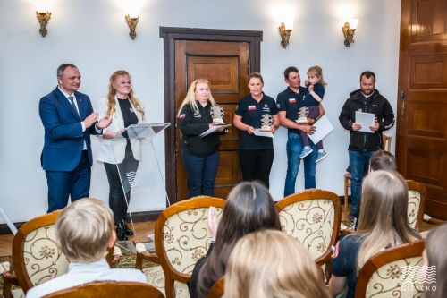 Nagrody Burmistrza w dziedzinie SPORTU_15 maja 2023 r. | gizycko.pl/ Fotografia Tomasz Karolski