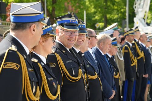 Wojewódzkie Obchody Dnia Strażaka w Giżycku_20 maja 2026_uroczystości oficjalne