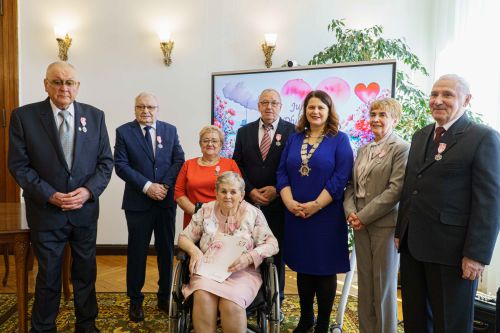 Wręczenie Medali za Długoletnie Pożycie Małżeńskie