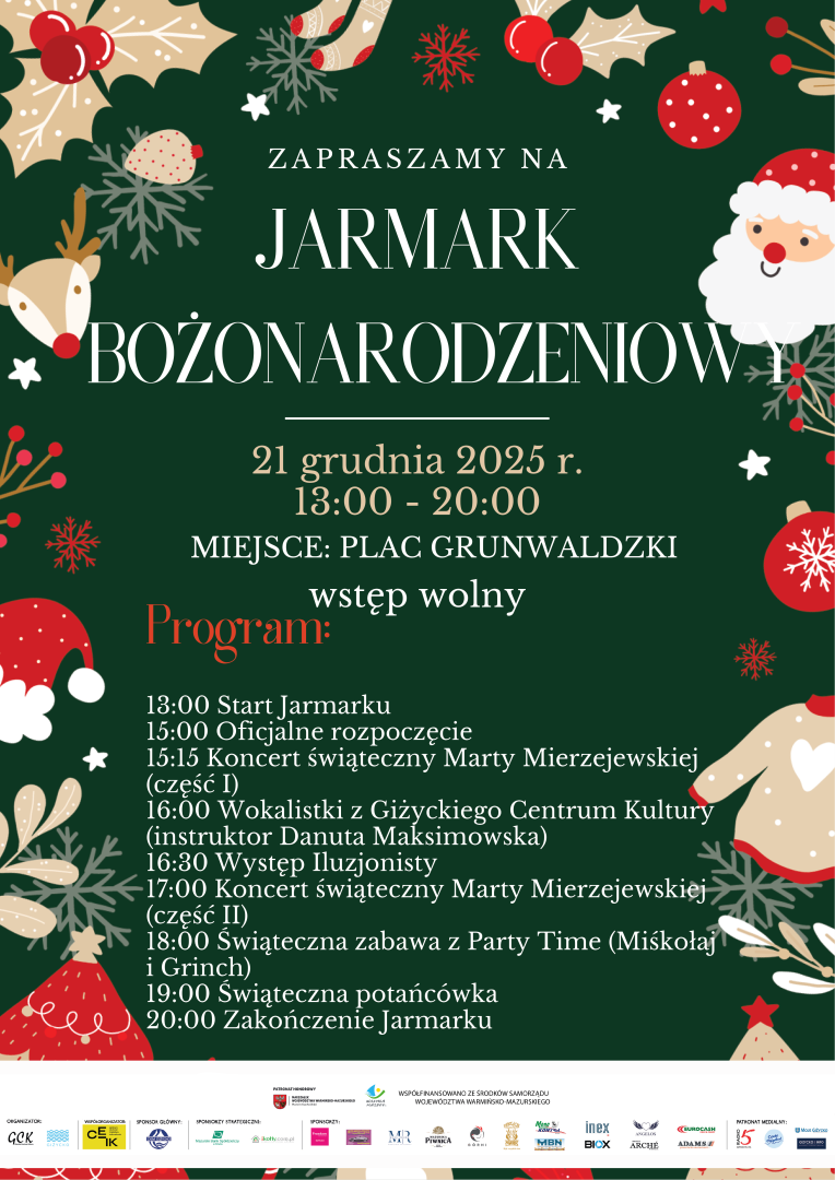 Plakat_Jarmark Bożonarodzeniowy