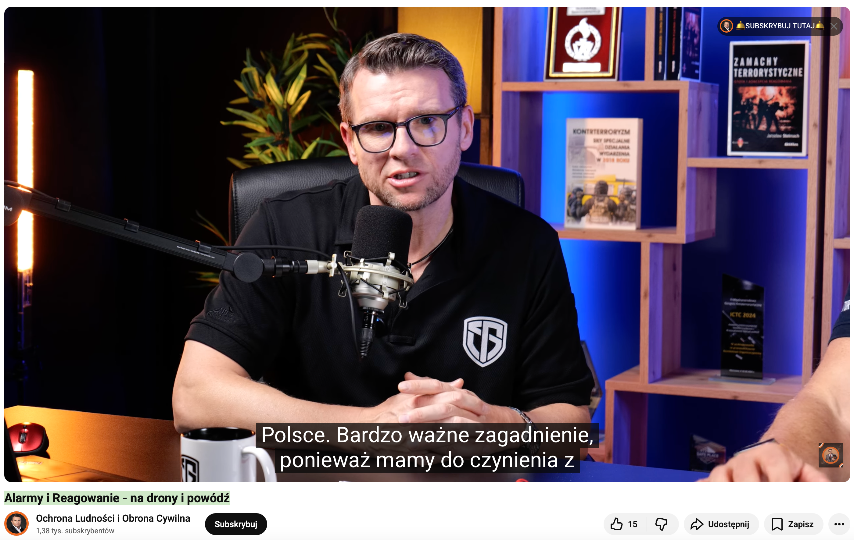 Podcast alarmy i reagowanie