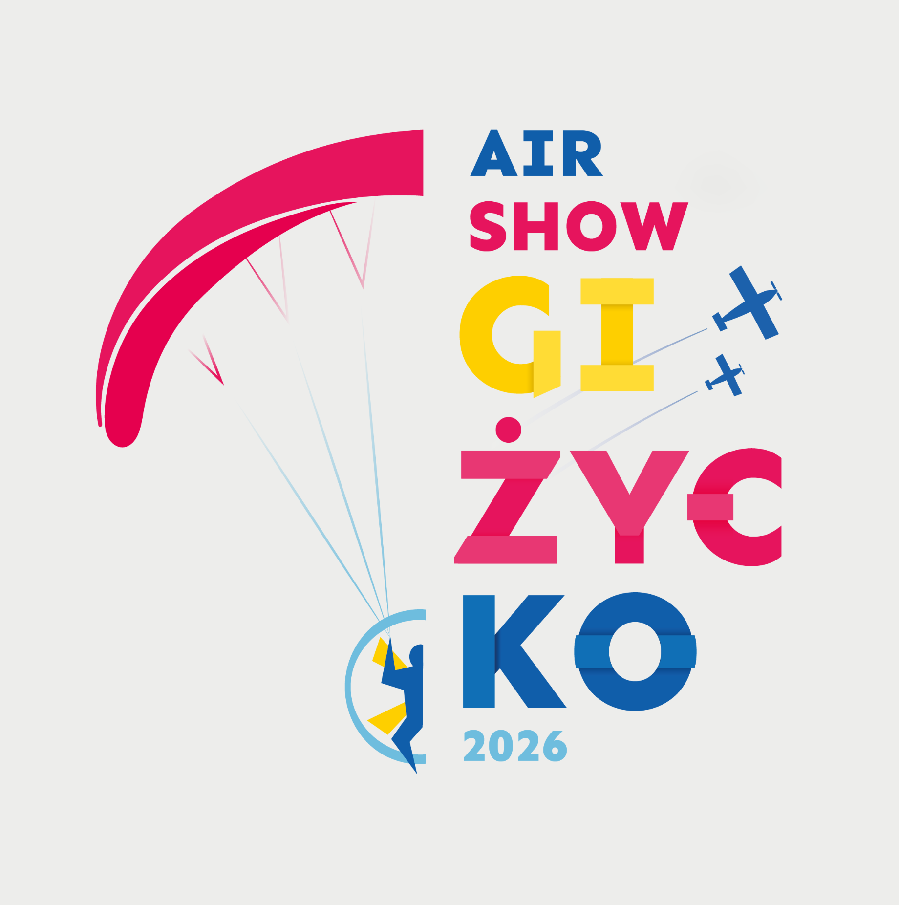 Logo Giżycko AirShow 2026