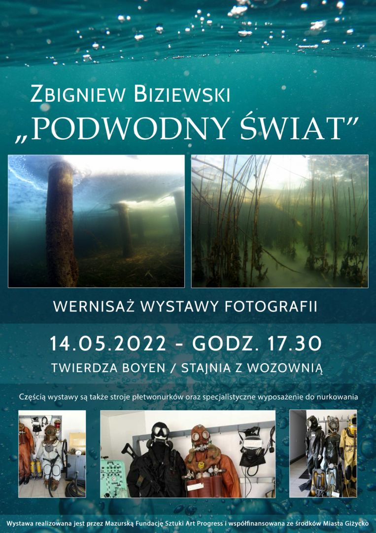 Plakat wydarzenia podwodny świat