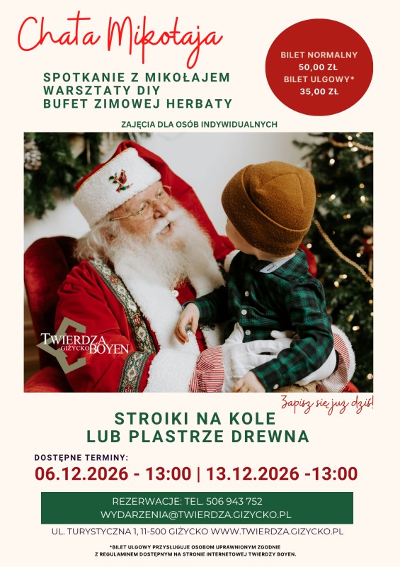 Chata Mikołaja | Warsztaty Mikołaja 