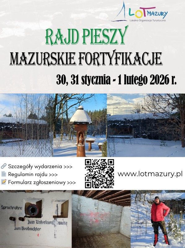 Rajd Pieszy Mazurskie Fortyfikacje