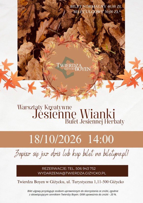 Jesienne Wianki | Warsztaty kreatywne