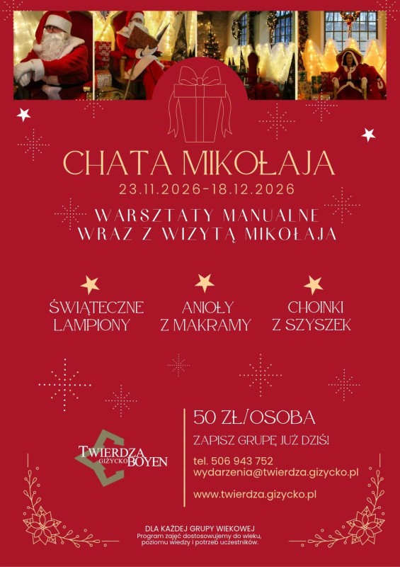 Chata Mikołaja | Warsztaty Mikołaja 